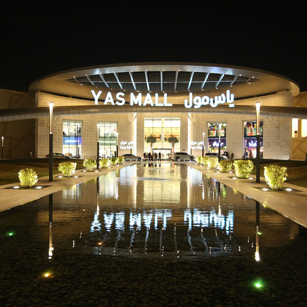 Yas Mall, Abu Dhabi Projects and supplies, lighting supplier